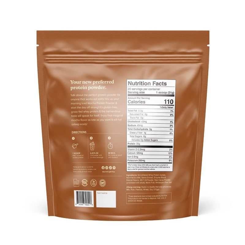 iced mocha protein powder 110628