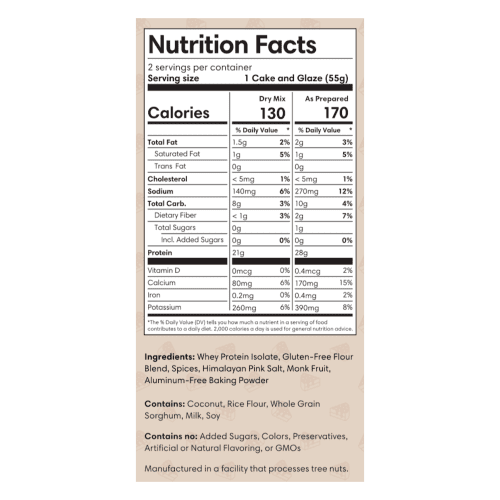 microwavable protein cake mixes 564995