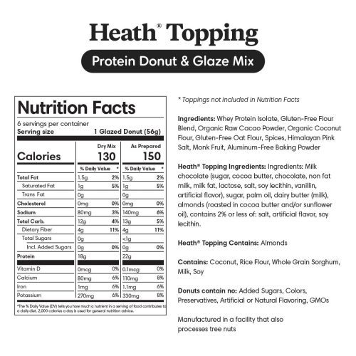 premium flavors protein donut mixes monthly subscription 173628