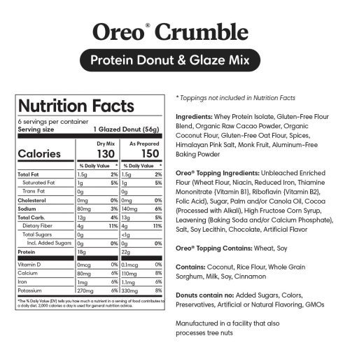 premium flavors protein donut mixes monthly subscription 344347