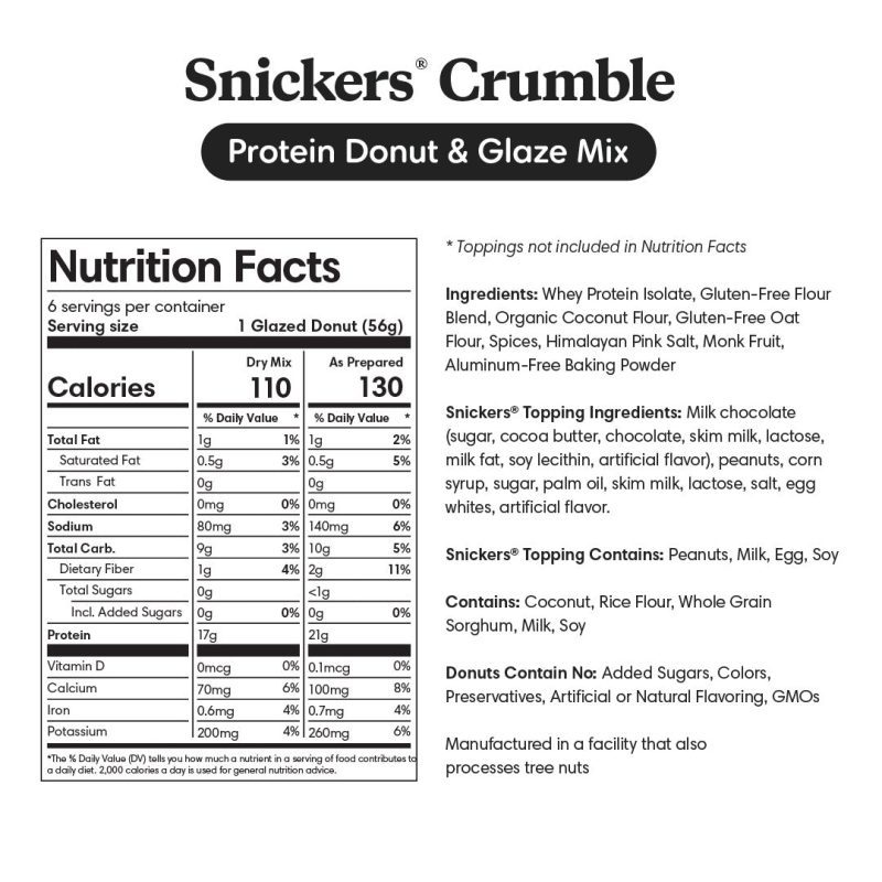 premium flavors protein donut mixes monthly subscription 367882