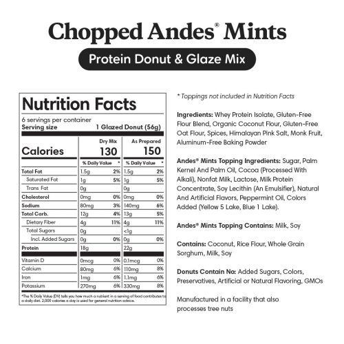 premium flavors protein donut mixes monthly subscription 763762