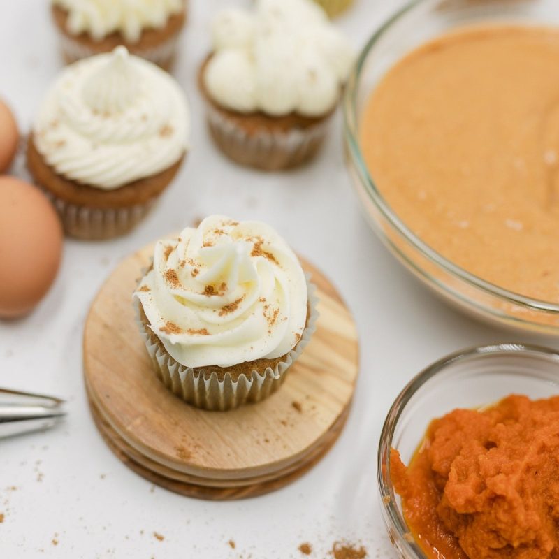 pumpkin spice protein cupcake mix 739404