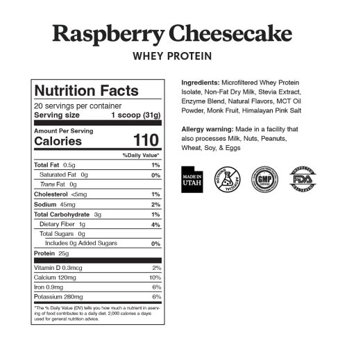 raspberry cheesecake protein powder 674880