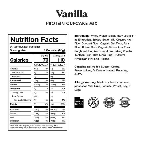 vanilla cupcake mix 905548